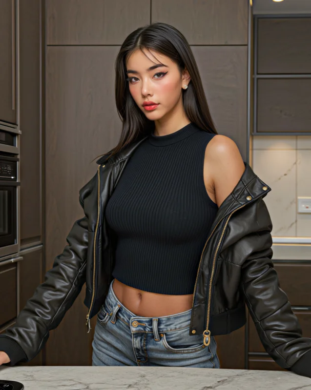 Rural Sheer Black Outfit input reference